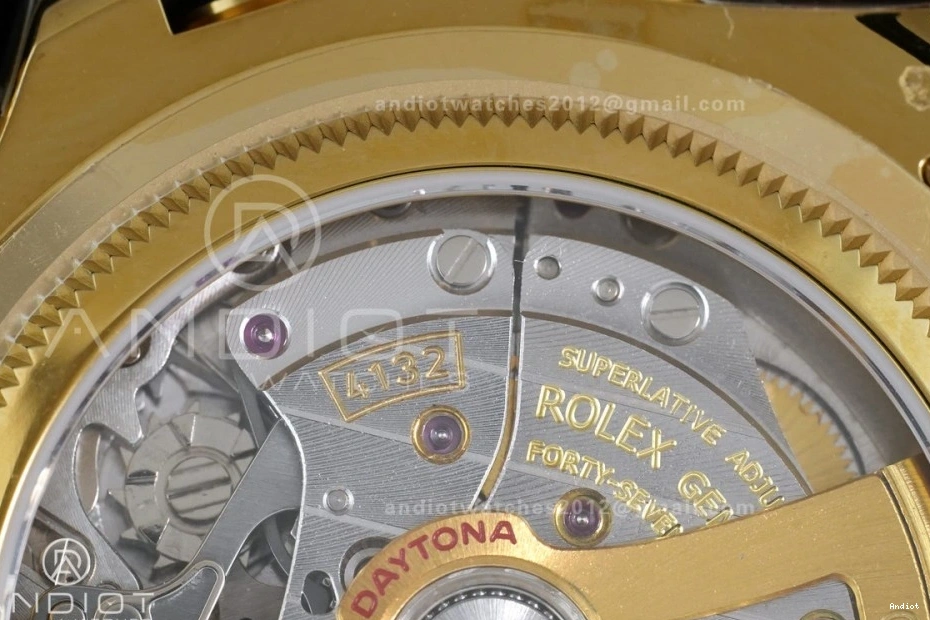 V9 on QF Edition 1:1 Best 126528LN QF4132 Le (Weighted) Mans Daytona YG Bracelet 0421